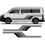 Classic Retro California Van Stripe Kit | Vintage Vinyl Decals for Vans & Campers