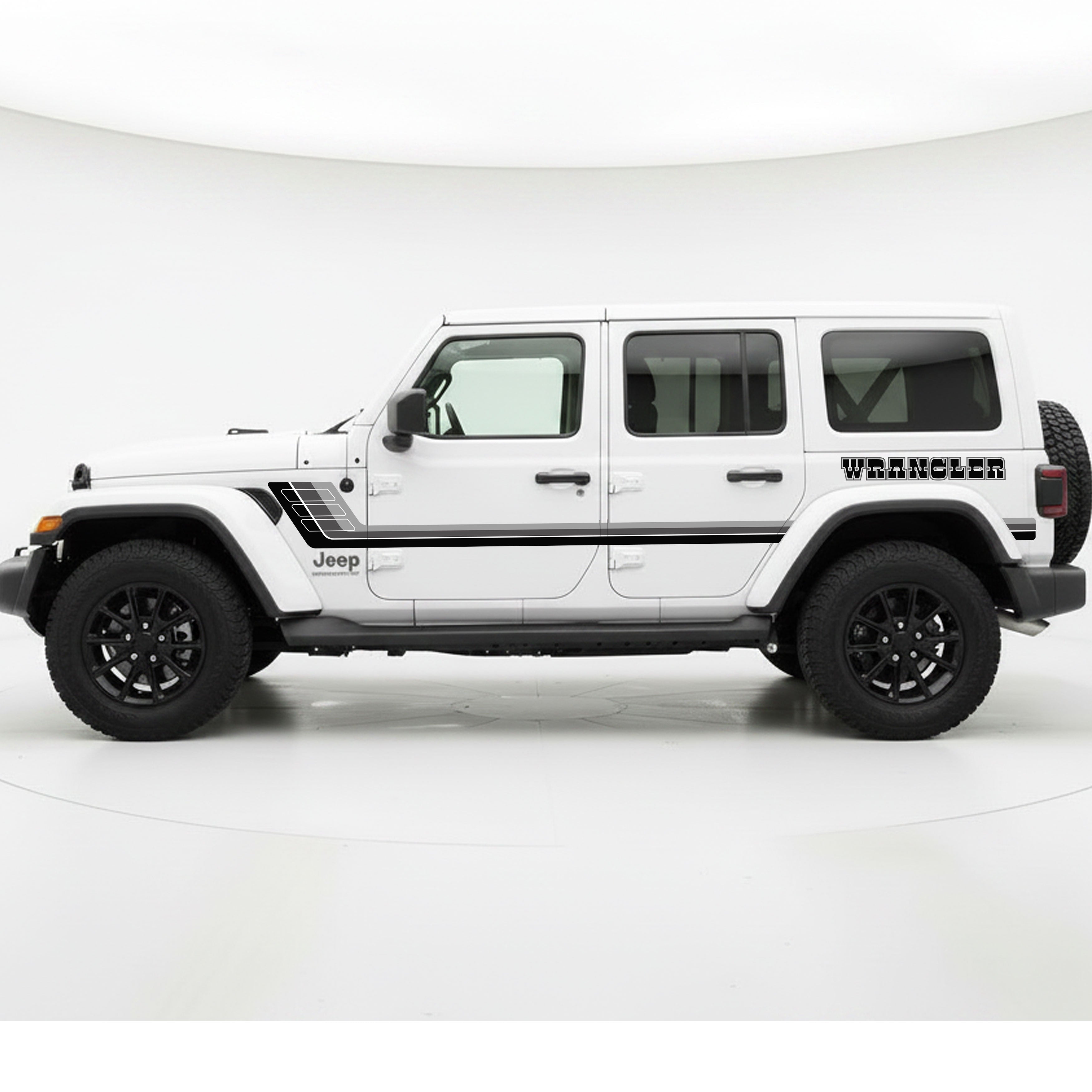 Jeep Wrangler JL 4-Door Colorado Stripe Kit | Bodymold Signs