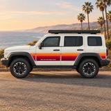 GWM Tank 300 with retro Californian coastal background