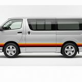 HiAce Silver - Sunset Sill Stripes