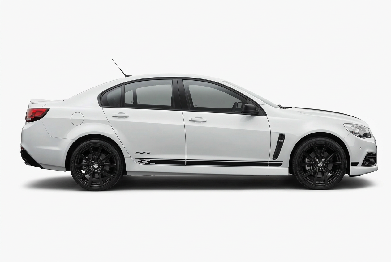 Holden VF straight side view