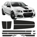 Holden VF stripe kit image without the round promotional logo