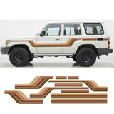 TORQUAY Stripes for 76 Series Landcruiser