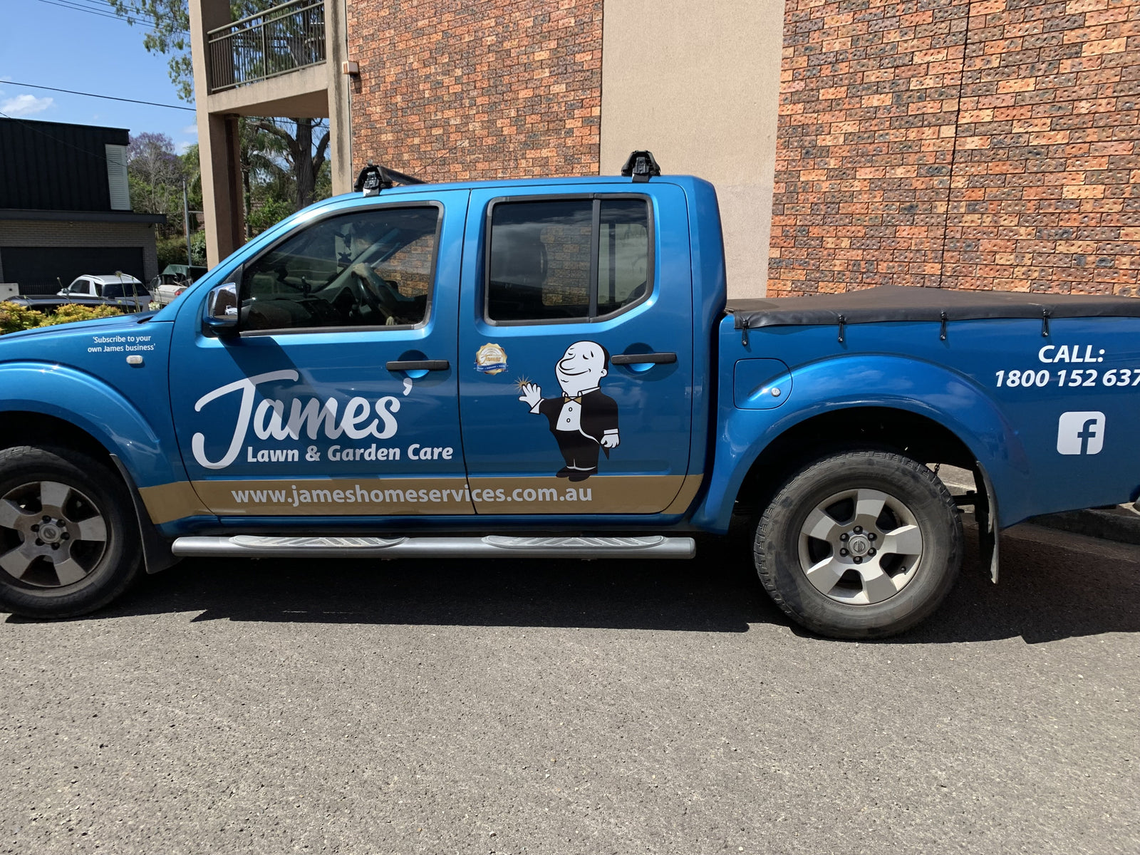 Landscaper Vehicle Wrap