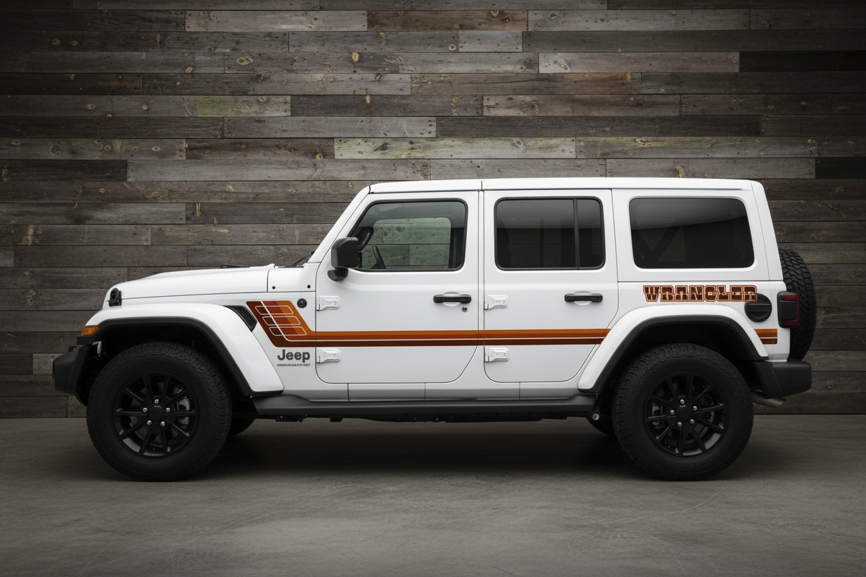 Jeep Wrangler Rustic Background