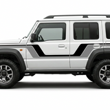 Jimny in black and grey stripe colours