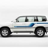 Land Cruiser 100 Series Blue Stripe