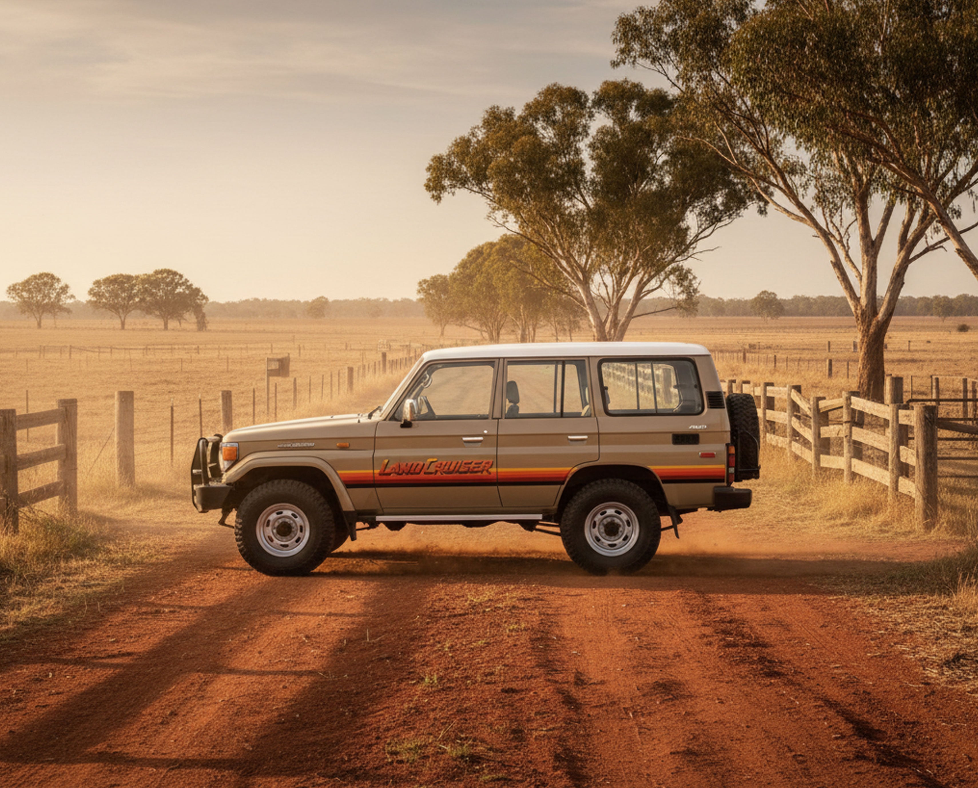 EMERALD Stripes for 76 Series Landcruiser