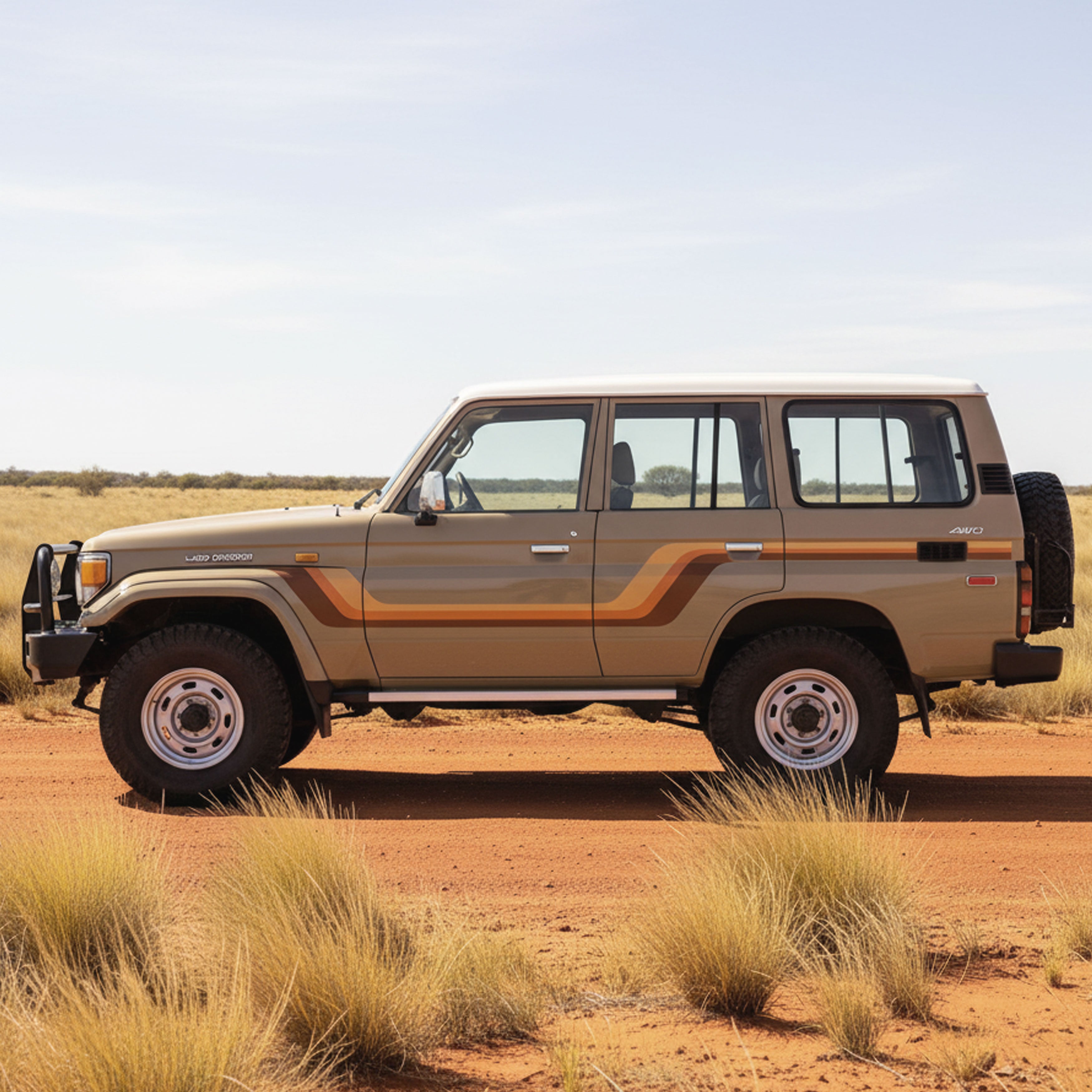 PLAYA Stripes for 76 Series Landcruiser