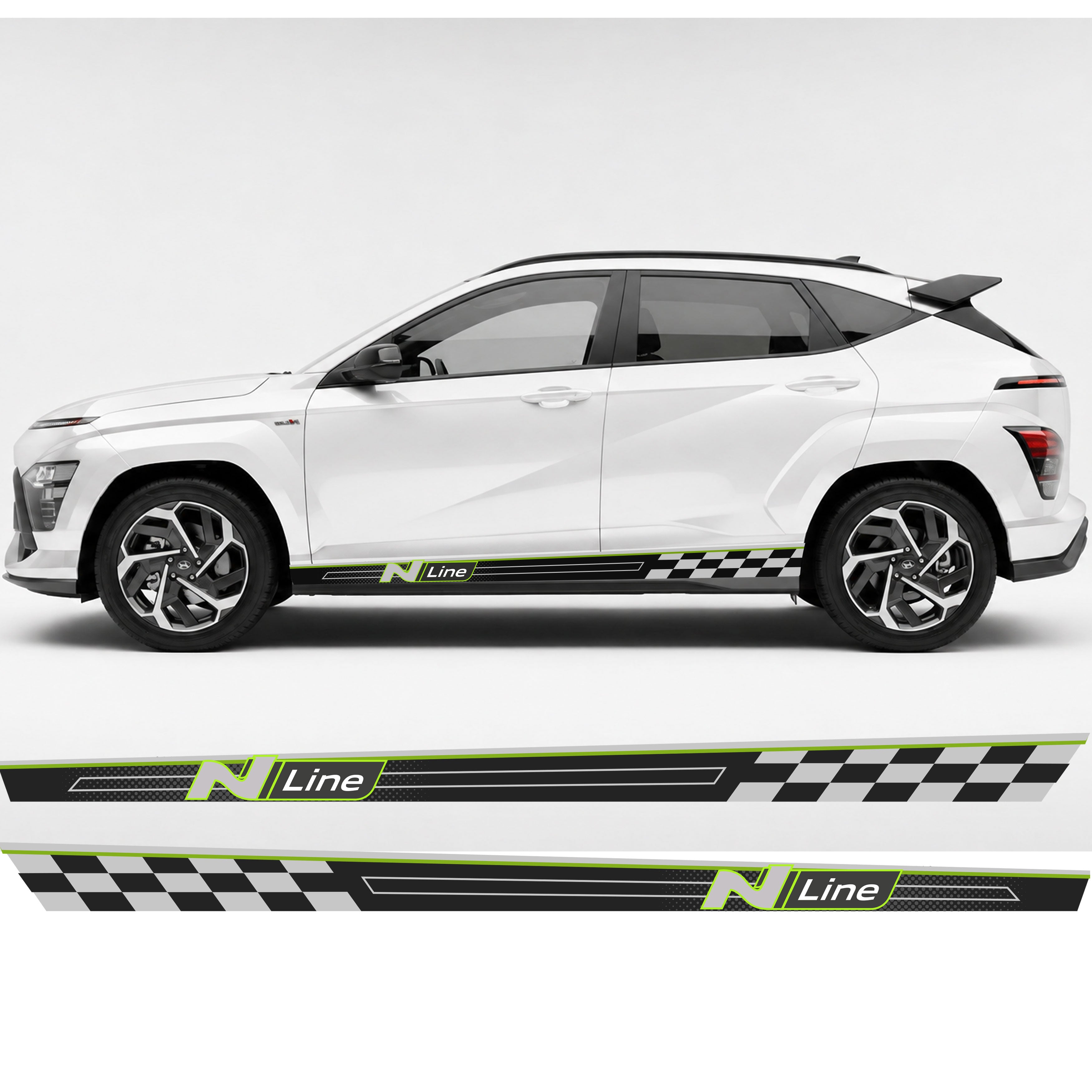 Hyundai i30 N Line Raceway Stripes | Bodymold Signs