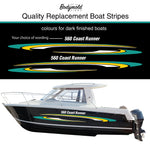 Double Barrel Boat Stripes | Custom Marine Vinyl Decals