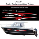 Breeze About Boat Stripes | Custom Vinyl Decals