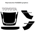 Toyota Hilux RUGGED X Decal Set | Bodymold Signs
