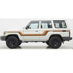TORQUAY Stripes – 76 Series LandCruiser Vinyl Decal Kit | Bodymold Signs