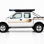 MAXY Nissan Navara stripe kit, tan tones
