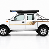 MAXY Nissan Navara stripe kit, tan tones