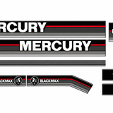 1990 Mercury 150hp Black Max replacement decal kit