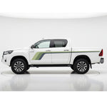 Hockey Stick Vinyl Decal Stripe Kit | Toyota Hilux & Utes | Retro Style