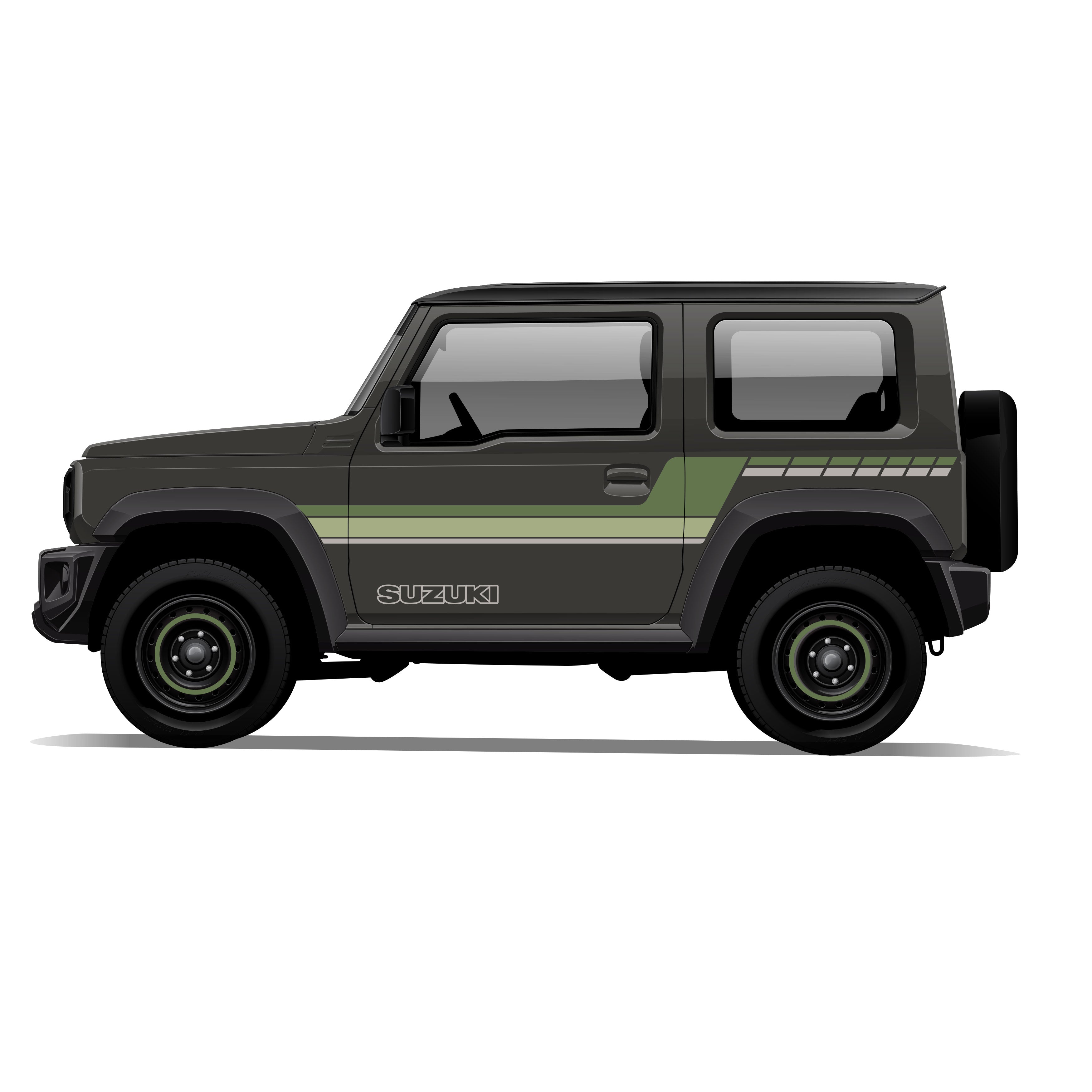 Adventure Stripe Kit - For Suzuki Jimny