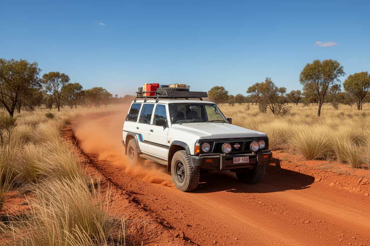 Nissan Patrol Y60 Outback Angled