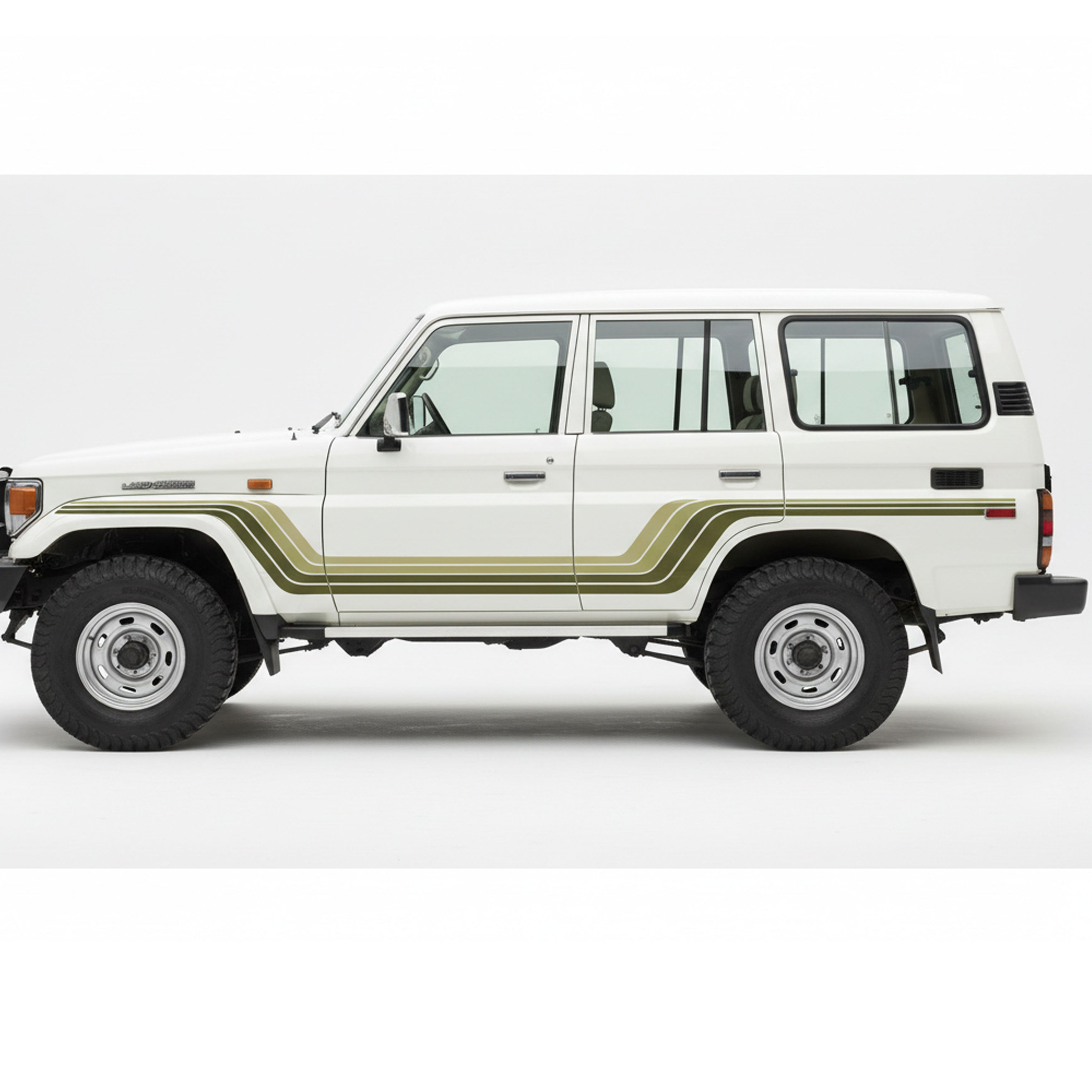 TORQUAY Stripes for 76 Series Landcruiser