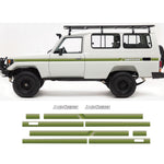 New Minimal Look Outback Stripes for 70 Series Troopy's