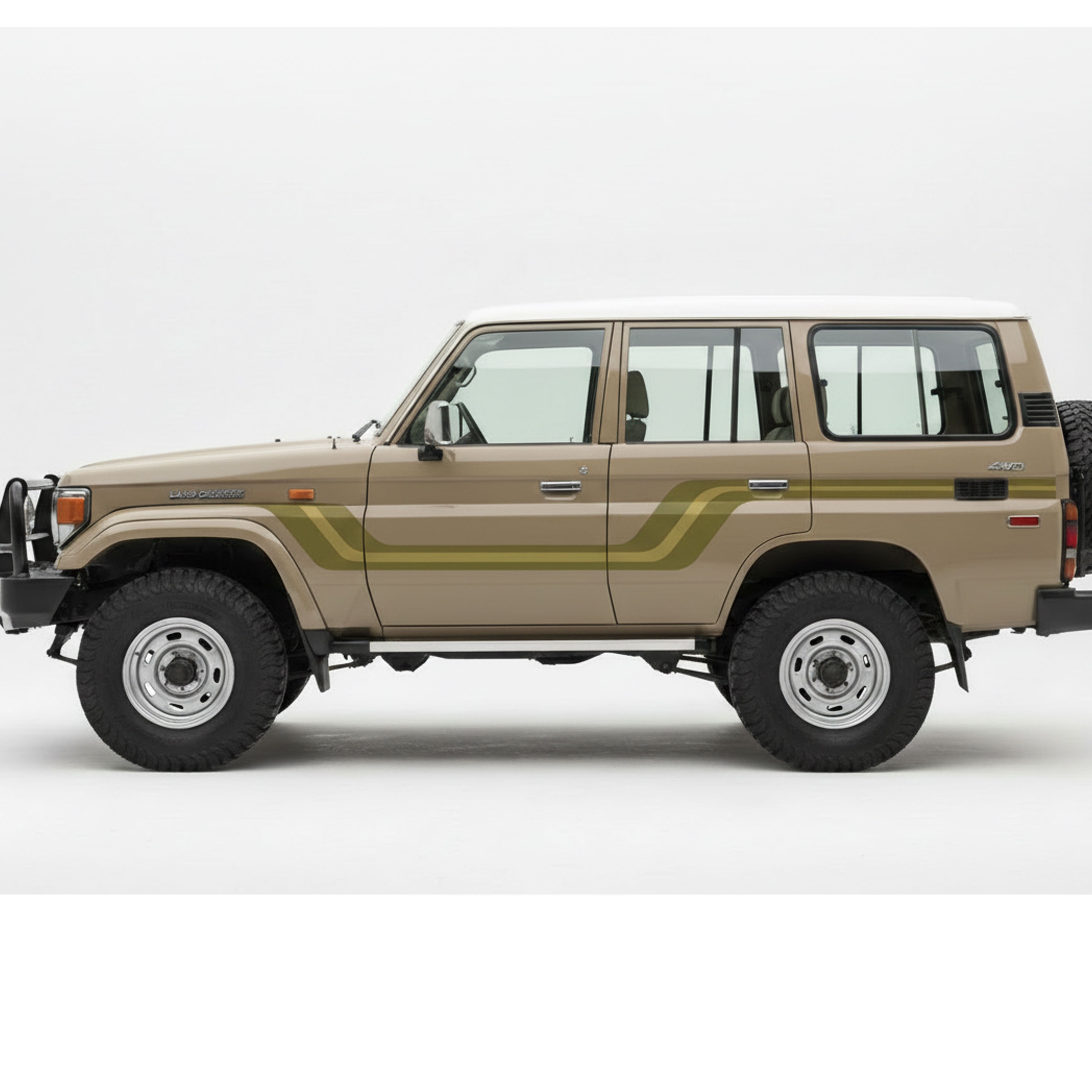 PLAYA Stripes for 76 Series Landcruiser
