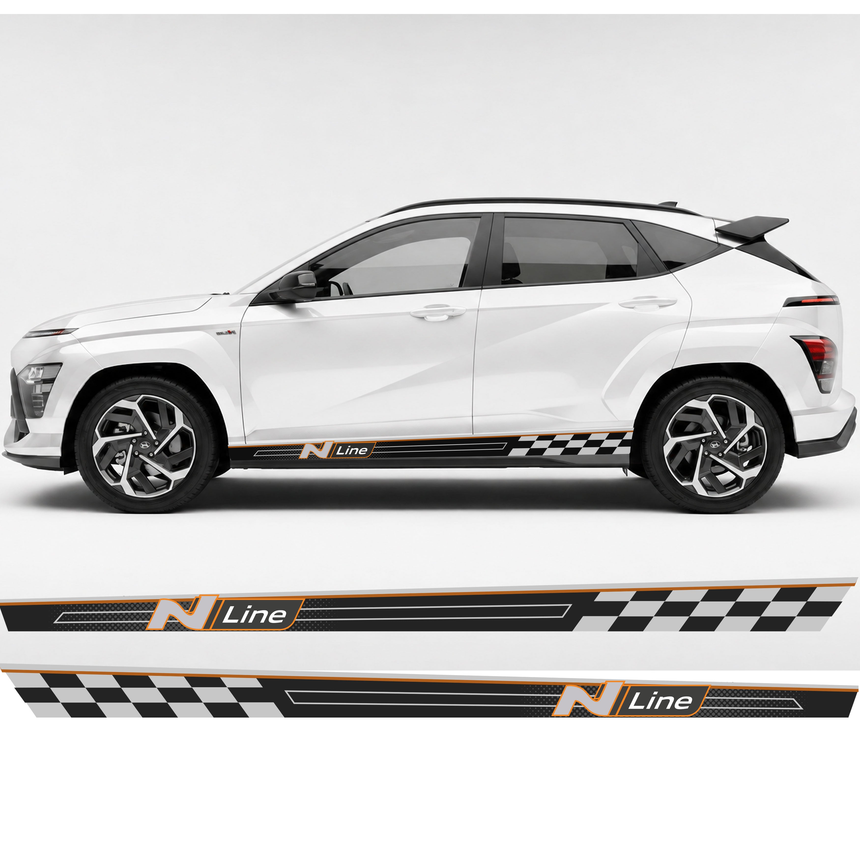 Hyundai i30 N Line Raceway Stripes | Bodymold Signs