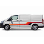 SANTA MONICA Vinyl Decal Stripe Kit | Toyota Hiace 300 Series