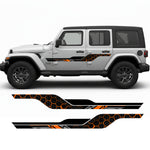 Jeep Wrangler JL 4-Door KIN Hex Stripe Kit | Bodymold Signs