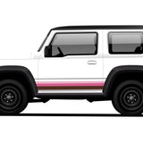 Triple Sill Stripe Kit – for Suzuki Jimny 3 door and XL models