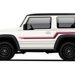 GOLDIE Stripes for Suzuki Jimny | Custom Vinyl Decal Kit