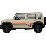 HIPSTER Stripes for Suzuki Jimny | Custom Vinyl Decal Kit