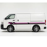 Toyota Hiace 200 & 300 Stripes | Huntington | Bodymold Signs