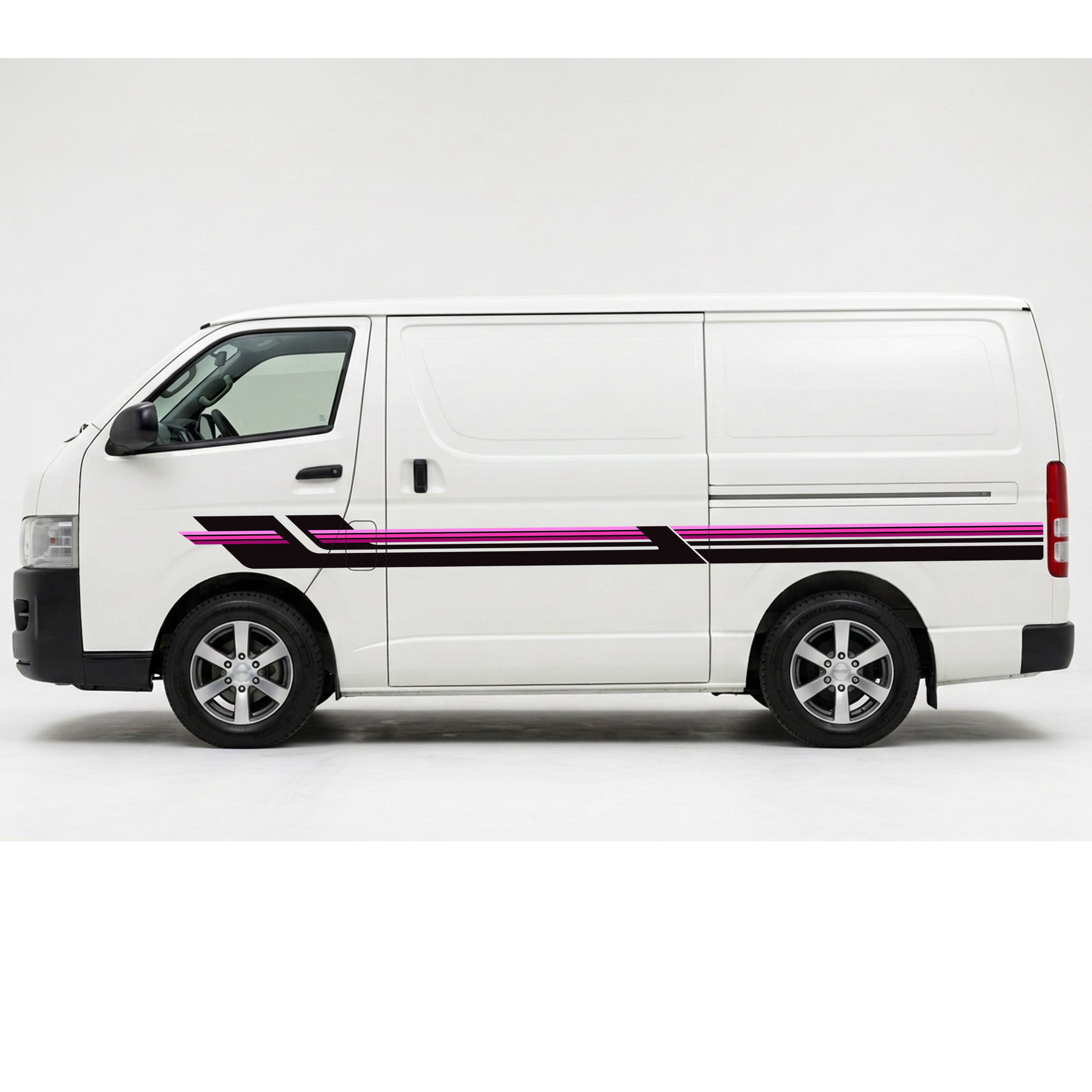 Toyota Hiace 200 & 300 Stripes | Huntington | Bodymold Signs