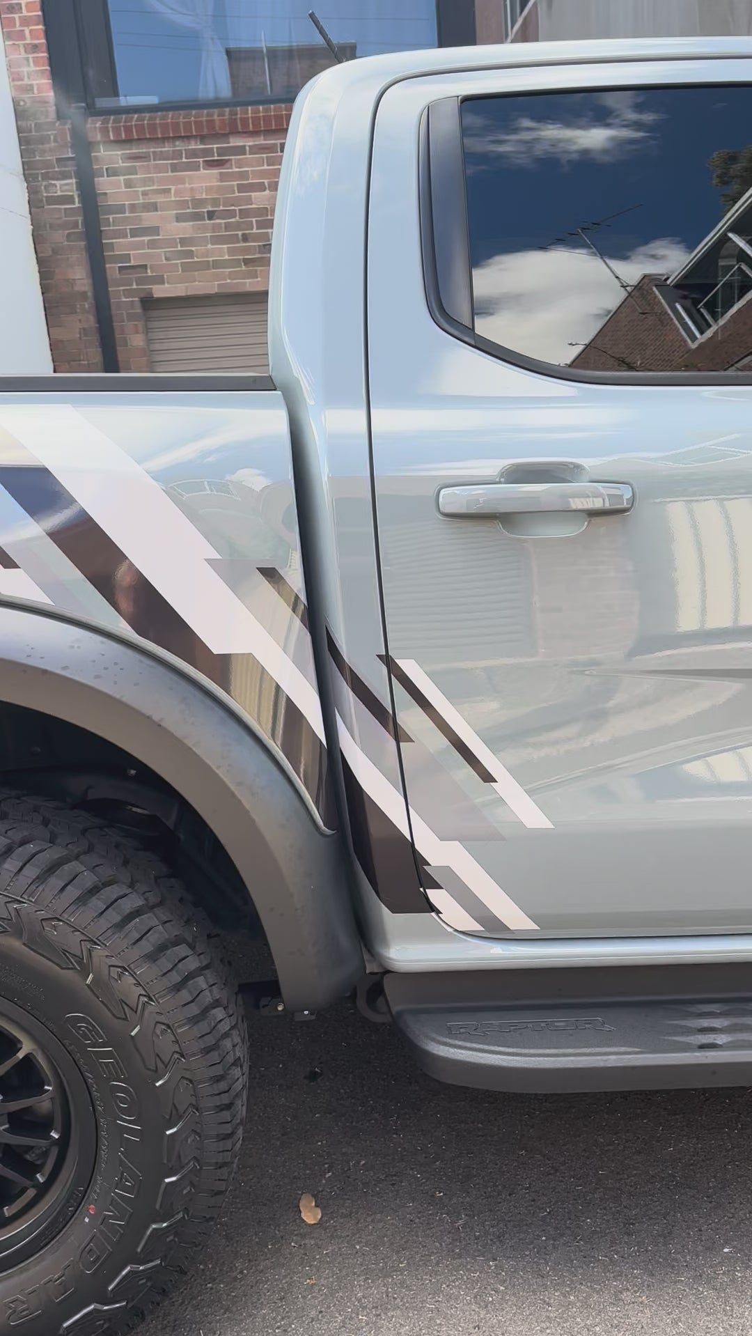 Factory-Style Ford Raptor Stripes | Bodymold Signs