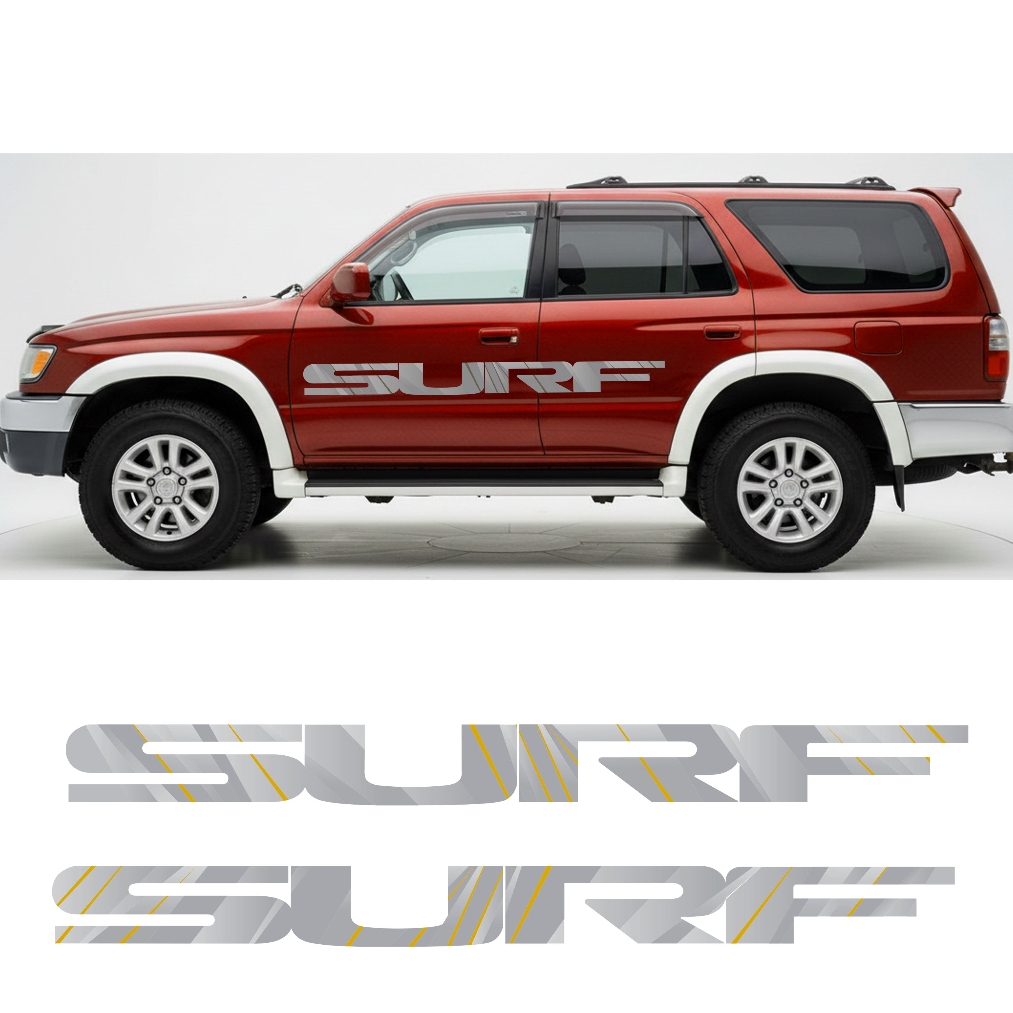 SURF /Decal Kit with SURF graphics| Toyota Hilux
