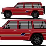 SUNDAY Vinyl Decal Kit | For Nissan Patrol Y60