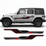 Jeep Wrangler JL 4-Door KIN Hex Stripe Kit | Bodymold Signs