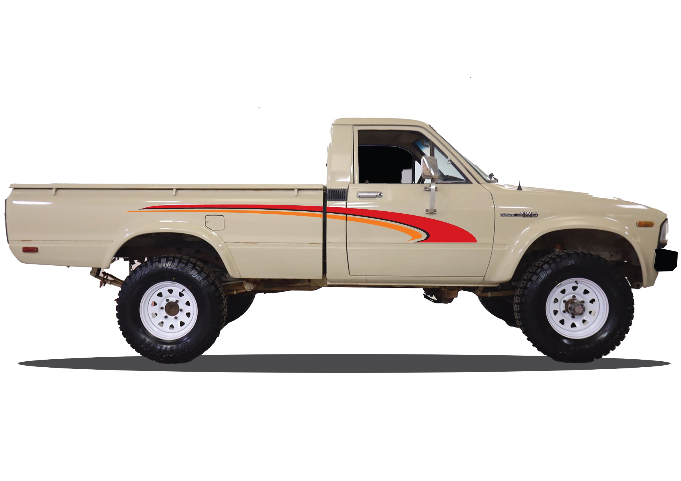 NEPTUNE Stripes for Toyota Hilux | Custom Vinyl Decal Kit