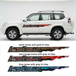 Sahara Desert Stripes/Decals for Landcruiser Prado and Troopys
