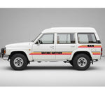 SAFARI EDITION Vinyl Decal Kit | For Nissan Patrol Y60