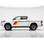 Hockey Stick Vinyl Decal Stripe Kit | Toyota Hilux & Utes | Retro Style