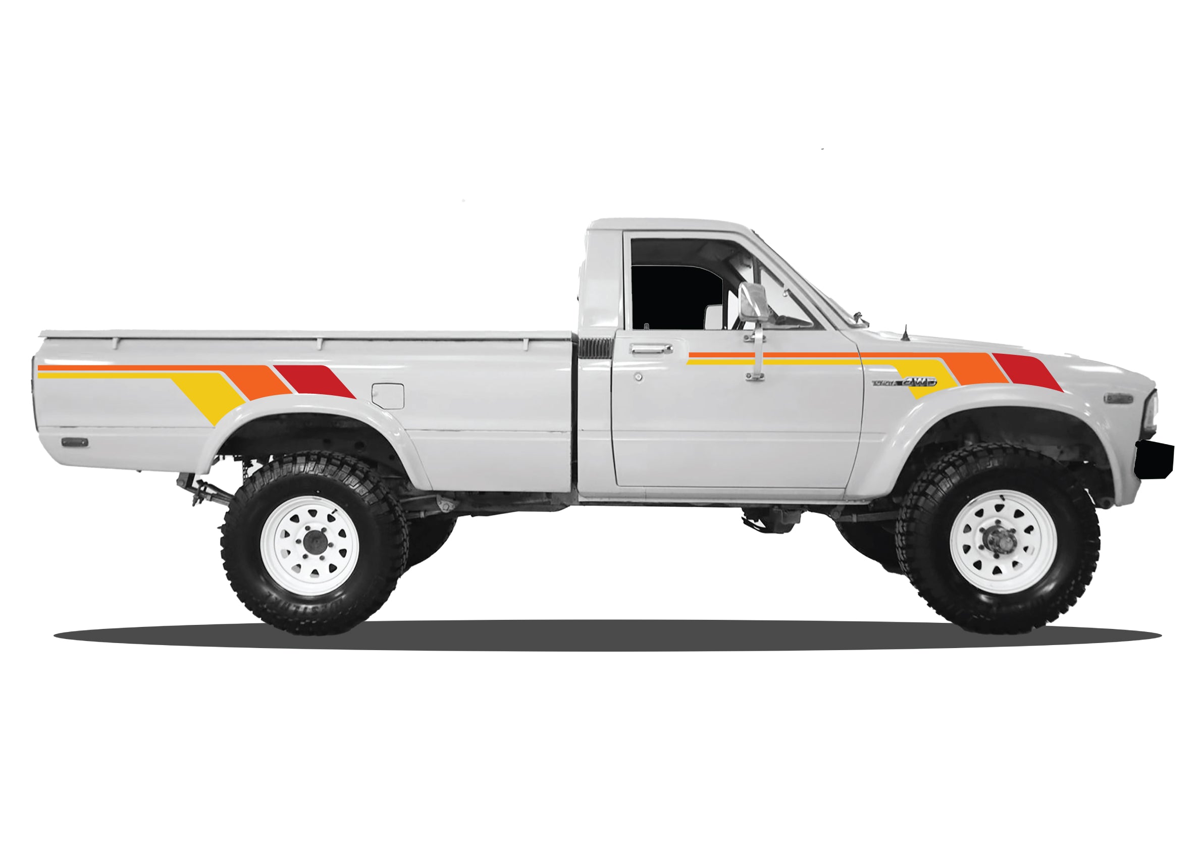 ROCKHOPPER Stripes for Toyota Hilux| Custom Vinyl Decal Kit