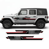 Jeep Wrangler JL 4-Door Patriot Stripes/Decals