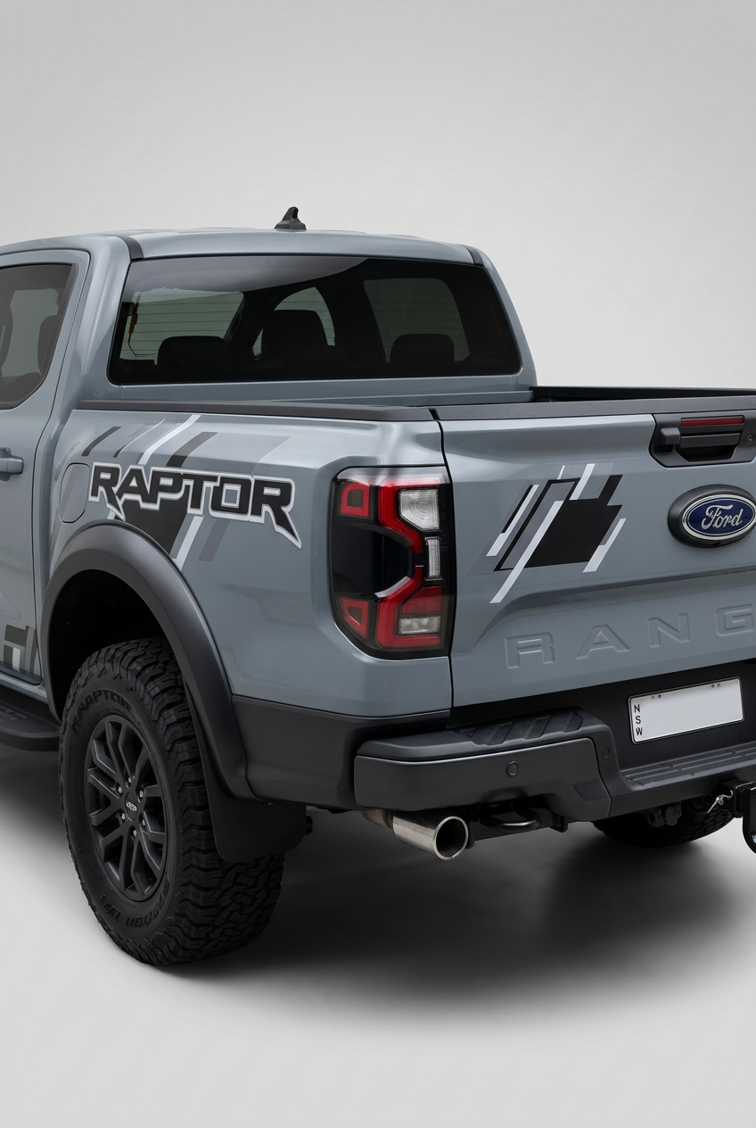 Factory-Style Ford Raptor Stripes | Bodymold Signs