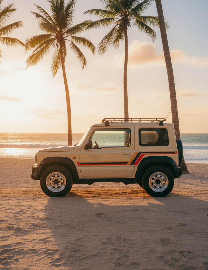 Retro Beach SUV - Vehicle Higher