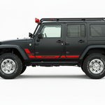 Rugged Ridge Red Stripe – Black Jeep
