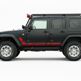 Rugged Ridge Red Stripe – Black Jeep