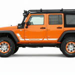 Rugged Ridge Side Stripe – Gloss White
